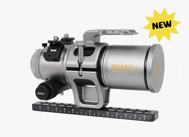 【新品上市】Sharpstar ASKAR SQA60 Pro 天文望遠鏡 (官方授權臺灣總代理)